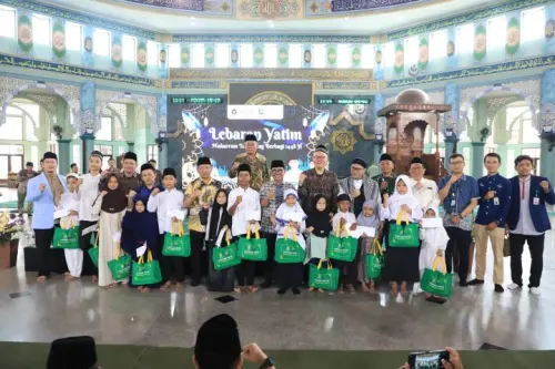 Momen Lebaran Yatim, Pemkot Tangerang Santuni 1448 Yatim