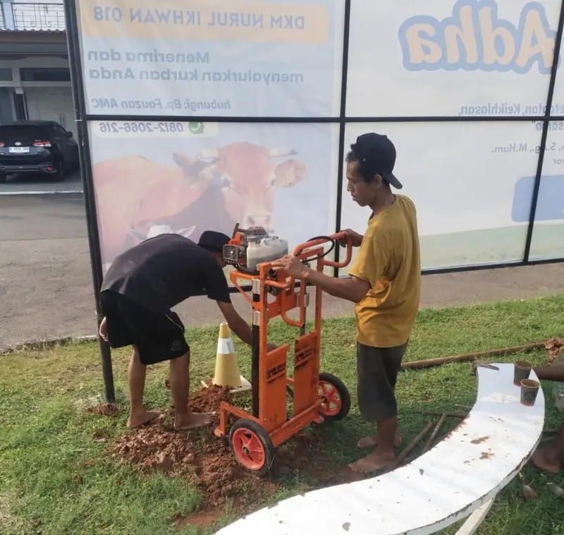 Masyarakat Pisangan Antusias Dukung Pembuatan Biopori, Hingga Akhir Tahun Ditarget Capai 1.100 Titik