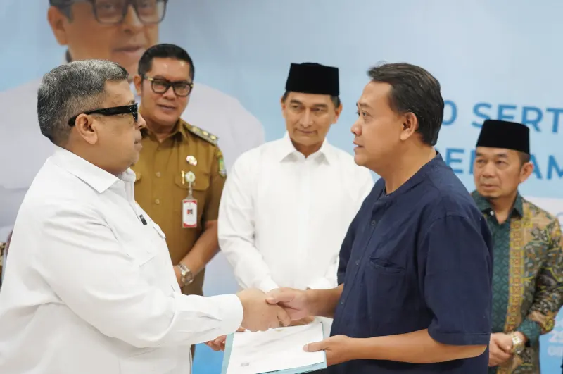 Ribuan UKM Kota Tangerang Terima Sertifikasi Halal
