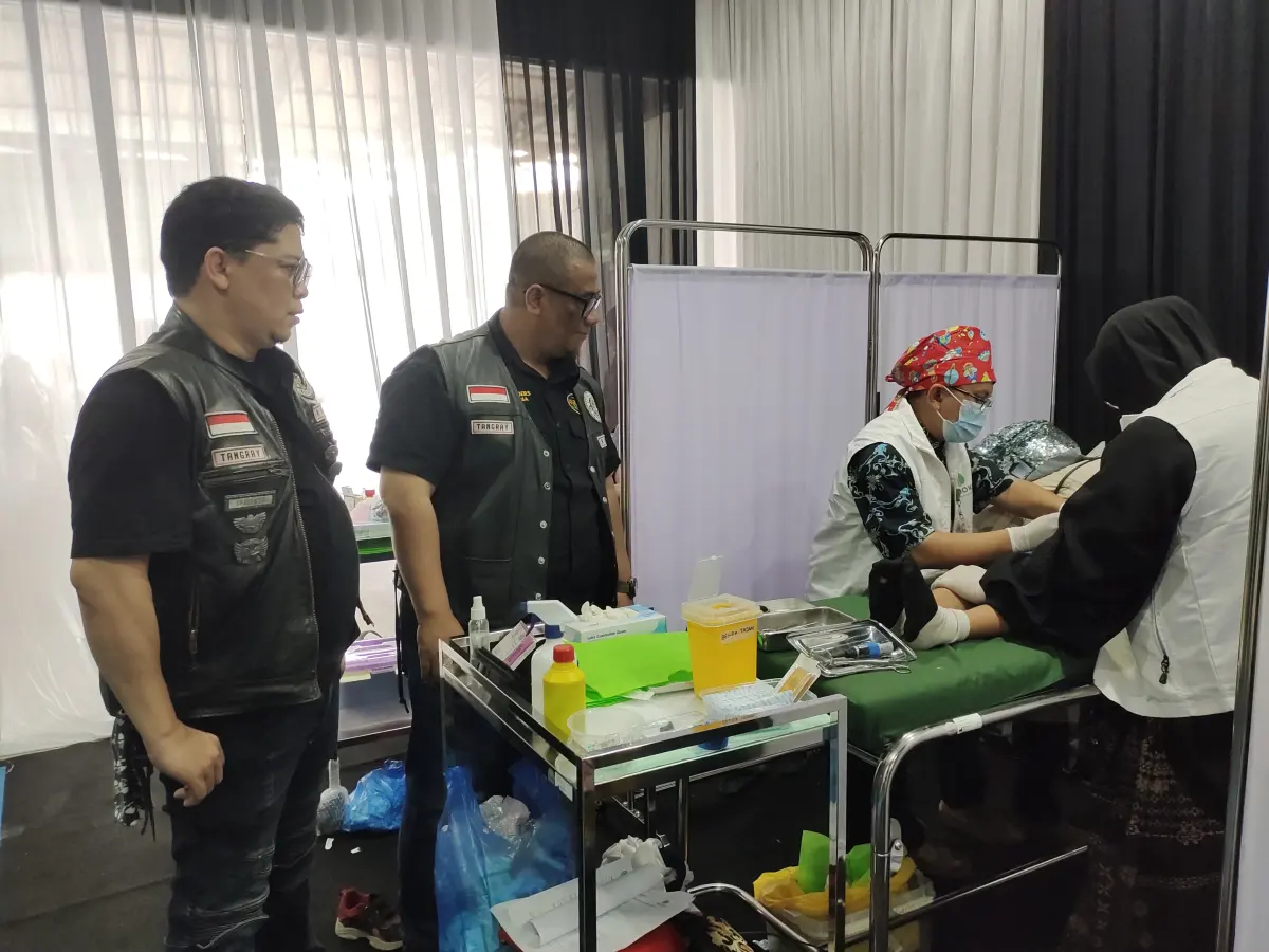 Sambut Hari Jadi ke-6, Royal Riders Indonesia (RoRI) Banten Khitan 50 Anak