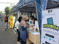 Imigrasi Kediri Layani 29 Pemohon dalam Program Pasporia di Car Free Day Nganjuk