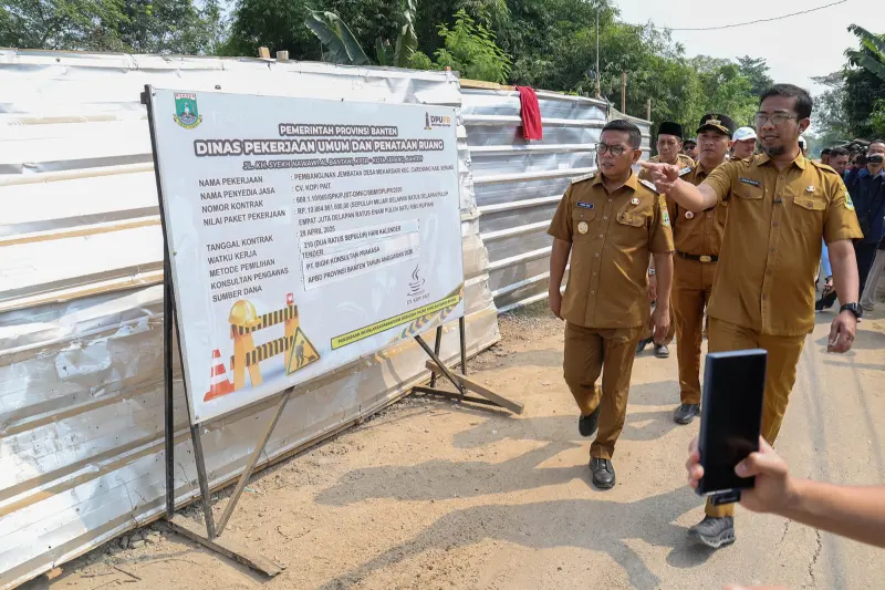 Warga Tersenyum, Jembatan Piano Kabupaten Serang Kini Diperbaiki Setelah 25 Tahun Rusak