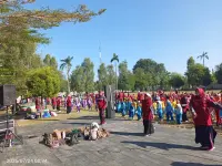 Meriahkan Milad & Hari Anak Nasional, Ribuan Anak PAUD 'Aisyiyah se Kabupaten Tegal Ikuti Senam Bersama