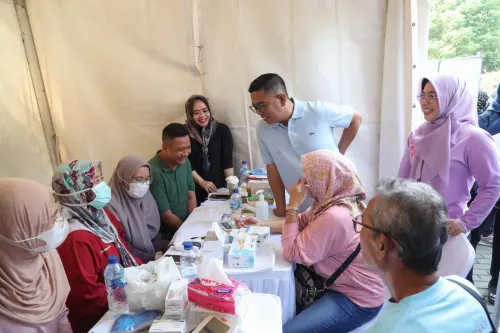 Gubernur Banten Andra Soni Ajak Masyarakat Manfaatkan Cek Kesehatan Gratis