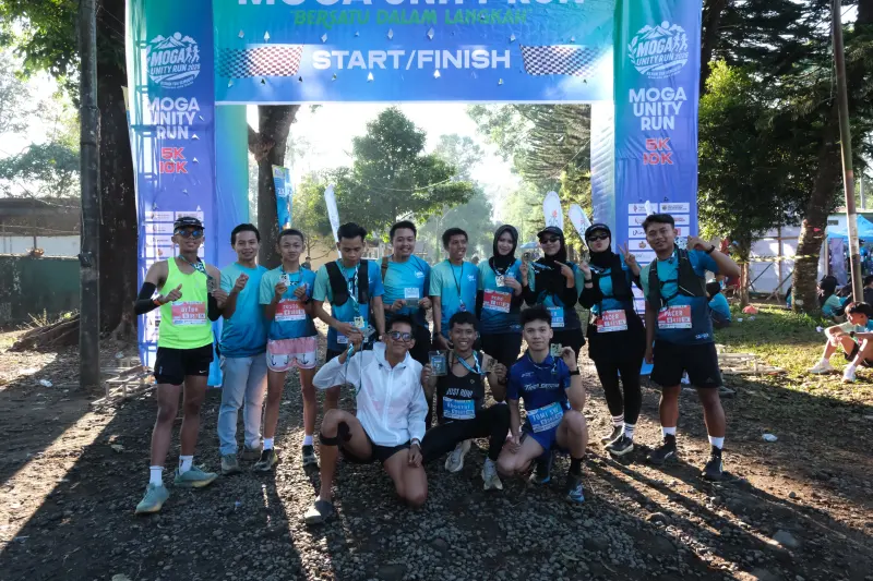 Kolaborasi Pemuda Muhammadiyah, Ansor dan INSIP Pemalang Sukses Gelar Fun Run