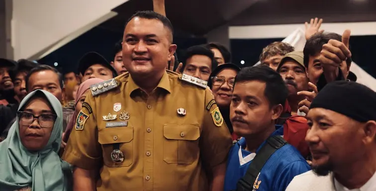 Bupati Bogor Rudy Susmanto Rangkul Pedagang, Hadirkan Ruang Usaha Tertib dengan Komitmen Kebersihan Bersama