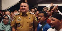 Bupati Bogor Rudy Susmanto Rangkul Pedagang, Hadirkan Ruang Usaha Tertib dengan Komitmen Kebersihan Bersama