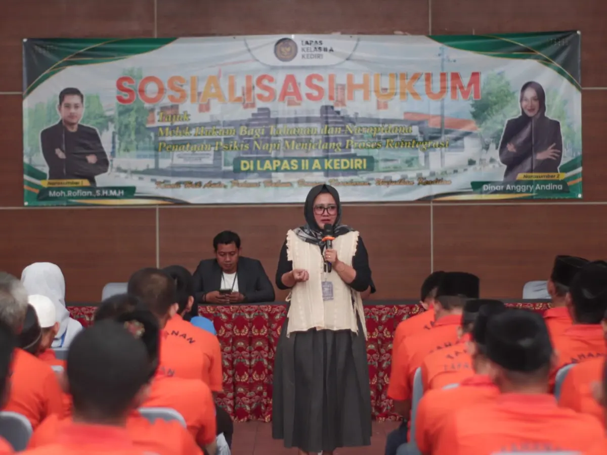 Lapas Kediri Gandeng LBH Progresif, Perkuat Akses Bantuan Hukum bagi 103 Warga Binaan