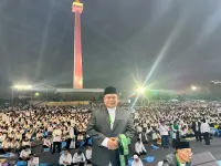 Ribuan Orang Padati Monas, Prof Hasani Serukan Islam Moderat dan NKRI Harga Mati