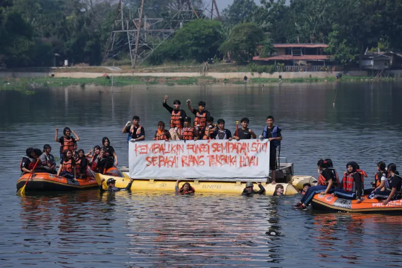 Aksi Nyata Selamatkan Situ 7 Muara, GANESPA Libatkan Karang Taruna dan Komunitas