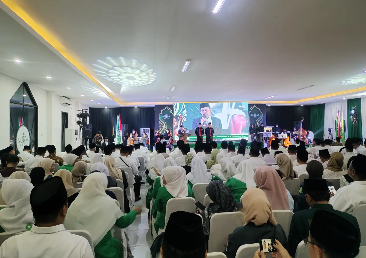 Pelantikan PCNU Tangsel 2026–2031,  Rais Syuriyah Tekankan Khidmat dan Persatuan Warga Nahdliyin