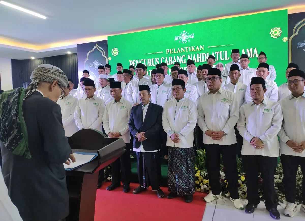 Rais Aam PBNU Lantik Pengurus PCNU Tangsel 2026–2031, Tekankan Nahi Munkar dan Dakwah