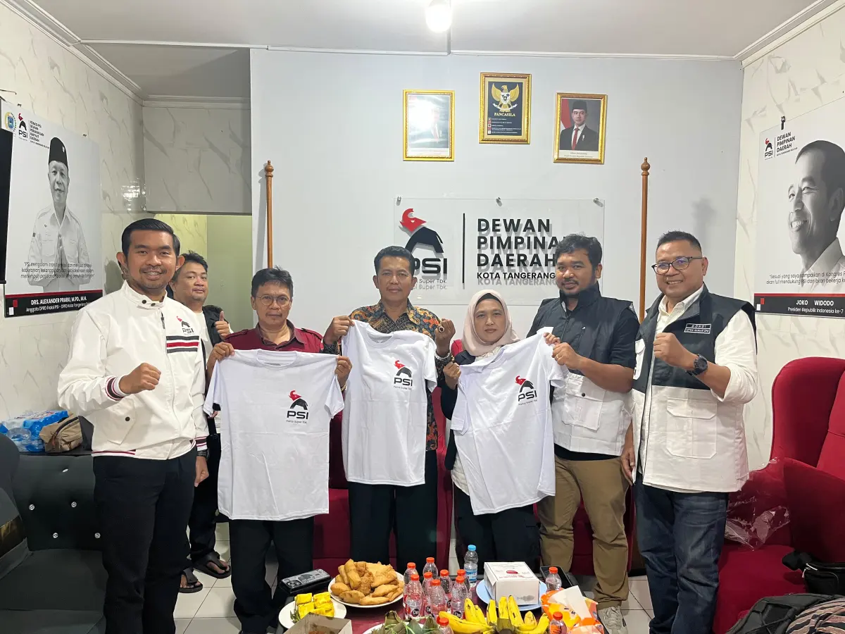 Belasan Kader Eks Perindo Merapat ke PSI Tangsel, Siap Perkuat Basis Akar Rumput