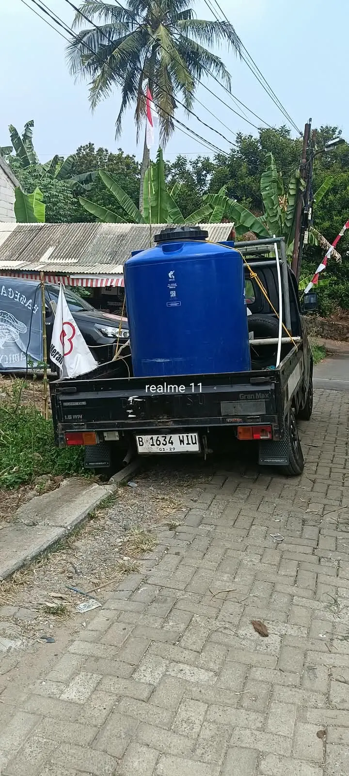 Kekeringan Melanda Keranggan, PMI Tangsel Distribusikan 4.000 Liter Air Bersih per Hari