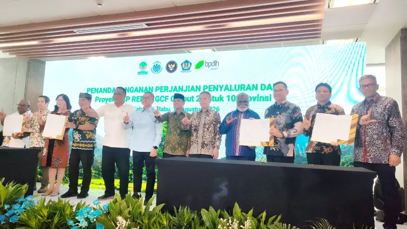 BPDLH Perkuat Aksi Iklim melalui Penyaluran Dana RBP REDD+ GCF Output 2