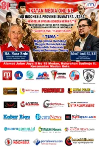Tingkatkan Silaturahmi dan Nasionalisme, IMO Indonesia Sumut Gelar Upacara HUT ke-81 RI