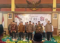 Malam Tasyakuran HUT ke-81 RI di Tegal, Ahmad Kholid Ajak Masyarakat Perkuat Persatuan