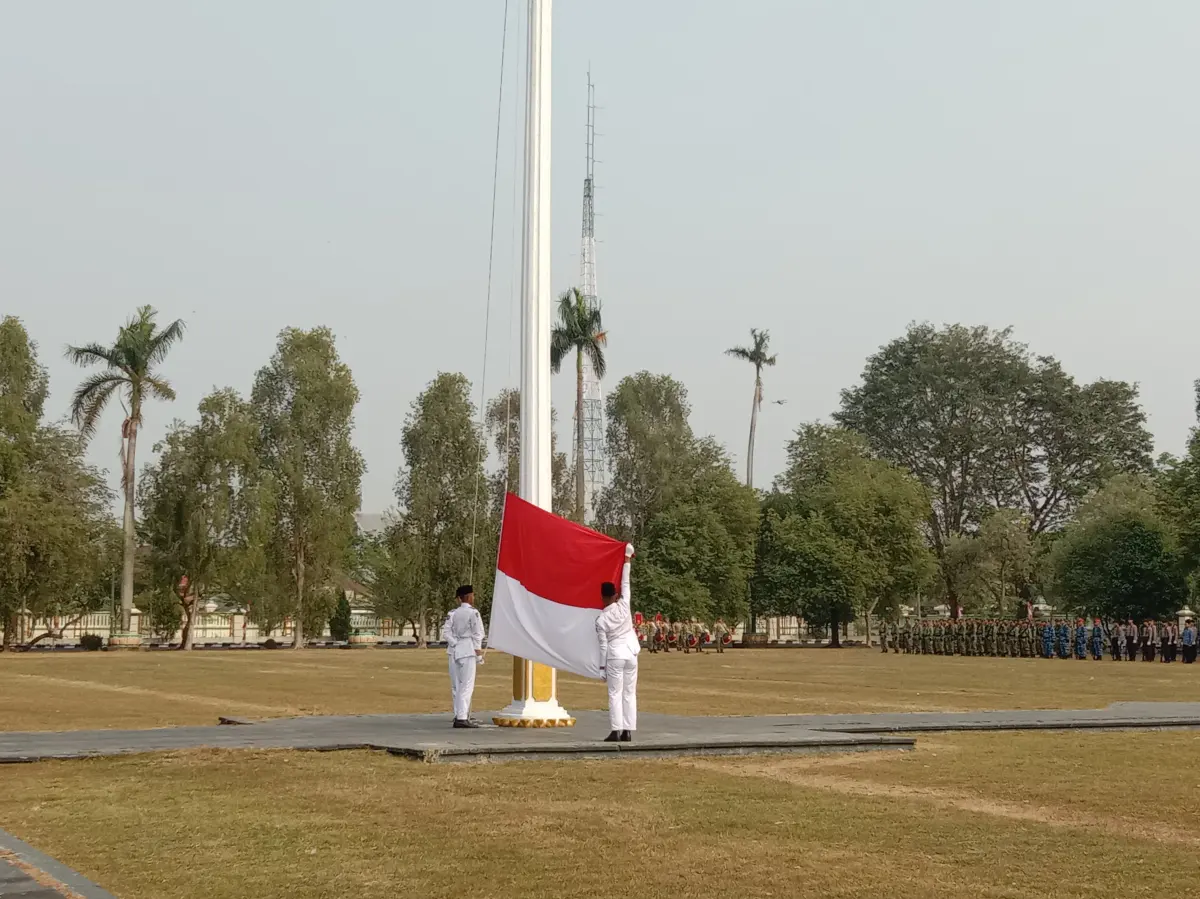 HUT ke-81 RI, Upacara Kemerdekaan di Kabupaten Tegal Berlangsung Khidmat