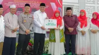 Walikota Tangsel Bareng Masyarakat Syukuran HUT RI ke 81