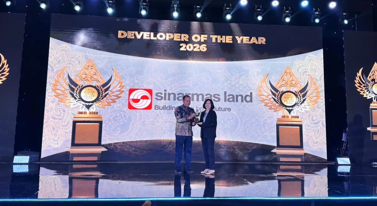 Sinar Mas Land Borong Dua Penghargaan di Indonesia Property & Bank Awards 2026