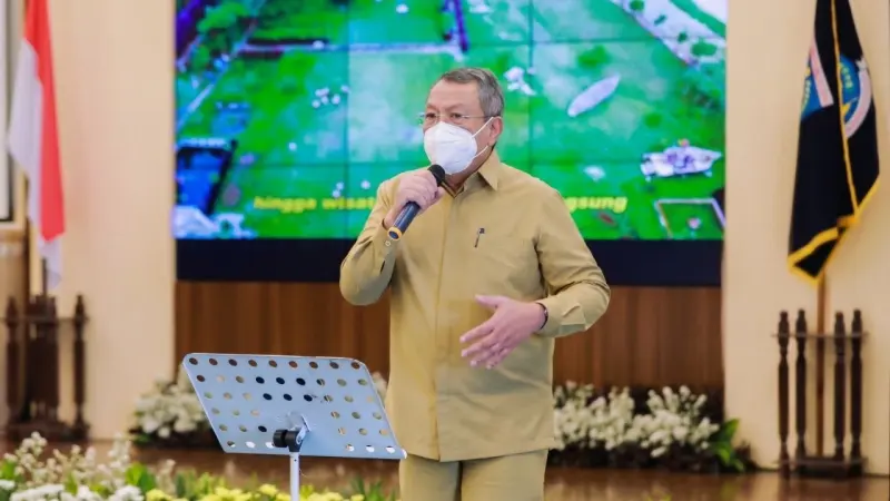 Anak Krakatau Erupsi, Benyamin Davnie Minta Warga Tangsel Jangan Panik dan Pakai Masker
