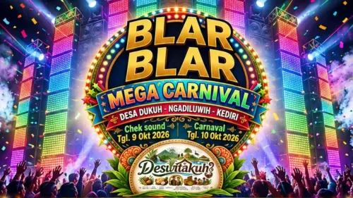 Blar-Blar Mega Carnival Gerakkan UMKM, Kampung Katresnan Jadi Magnet Wisata Baru