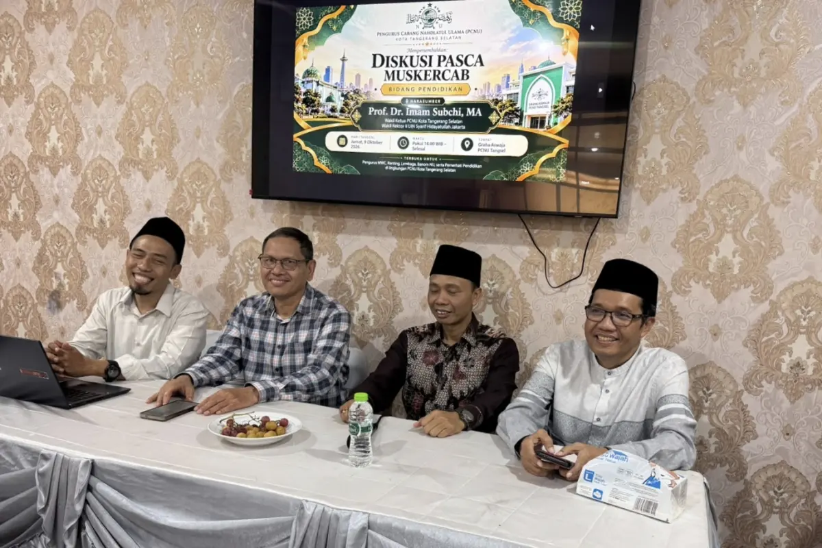 PCNU Tangsel Tak Mau Pendidikan NU Jalan di Tempat