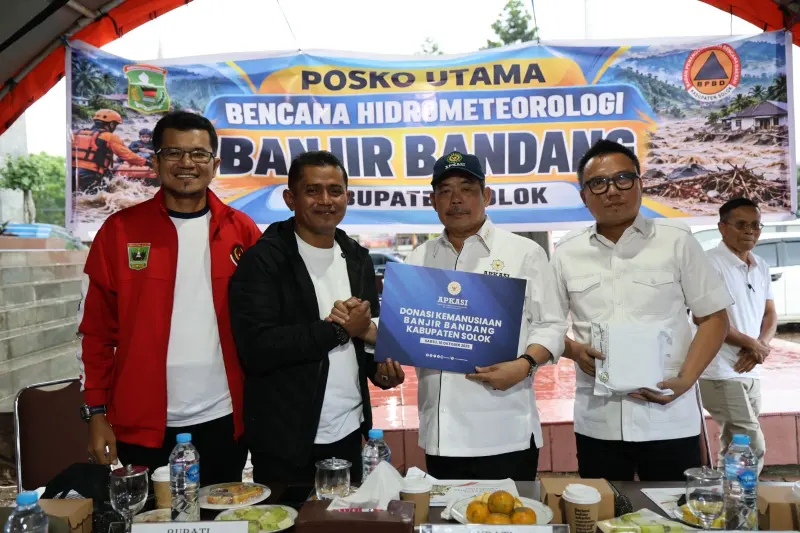 Apkasi Turun Tangan, Solok Bangkit dari Terjangan Banjir Bandang