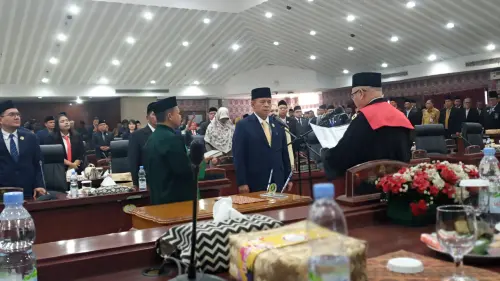 Saiful Millah Dilantik Menjadi Ketua DPRD Kota Tangerang