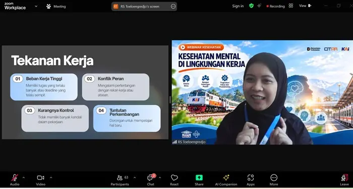 KAI Daop 7 Jaga Mental Pegawai, 1.250 Skrining Wajib