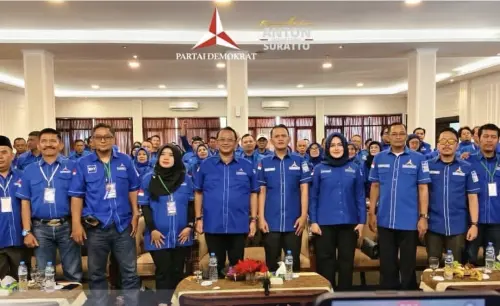 Anton Sukartono Gembleng Kader Demokrat Kota Bandung, Bakar Mesin Organisasi