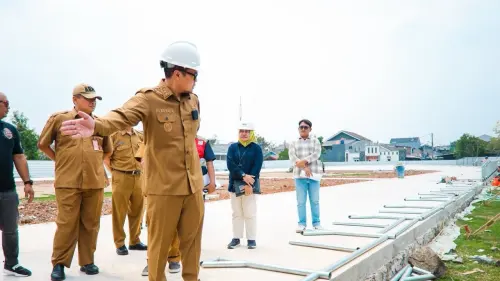 Venue Sepatu Roda Porprov Banten Sudah 80 Persen, Tinggal Perapian