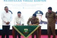 Andra Soni Gandeng Kejati Kawal Pemerintahan Banten