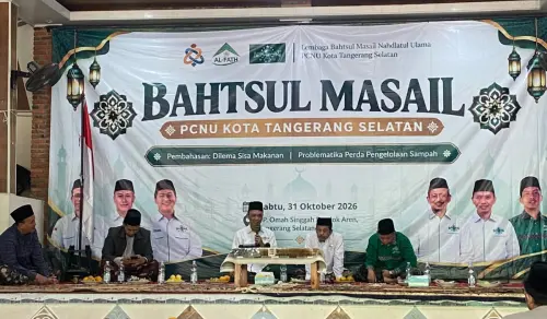 Polemik Sampah di Tangsel Dibedah di Bahtsul Masail, Ketua PCNU: Fikih Harus Jadi Solusi