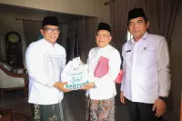 Puncak Hari Santri, Andra Soni Matangkan Pergub Pemberdayaan Pesantren