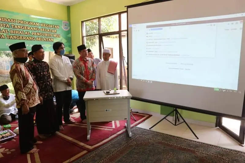 MUI Tangsel Launching Website
