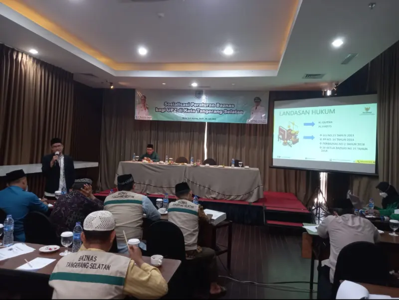 Baznas Tangsel Keluarkan SK 620 UPZÂ 
