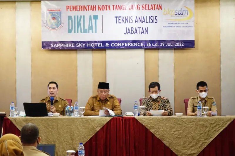 SDM Minim, Begini Yang Dilakukan Pemkot Tangsel Gelar Diklat Analisis Beban KerjaÂ 
