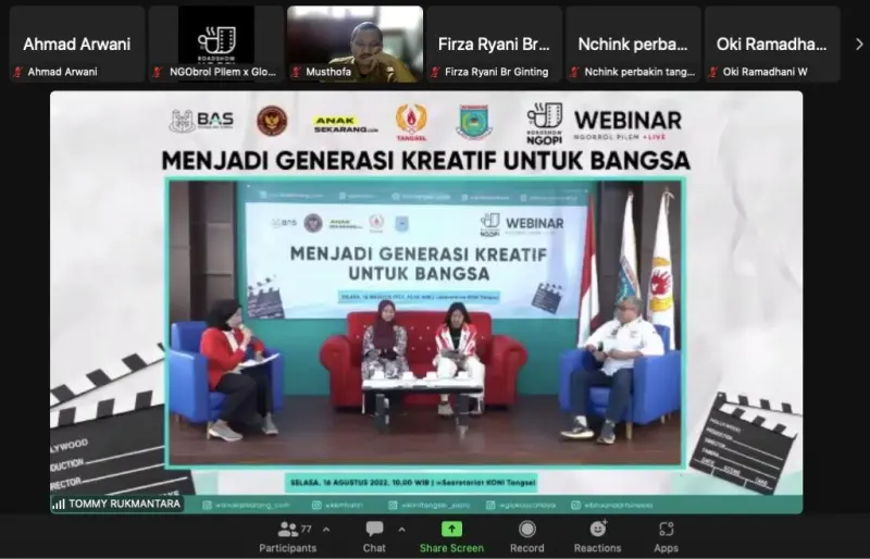 Dengan Ngopi, Cara KONI Tangsel Suntik Semangat Atlet