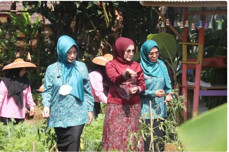Desa Sukamaju Megamendung, Maju Lomba PKK Tingkat Provinsi Jawa Barat, Usai Ditinjau Ketua TP PKK Pemkab Bogor