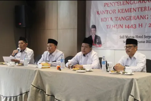 Kemenag Tangsel Evaluasi Penyelenggaraan Ibadah Haji 1443 H