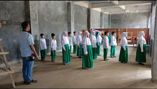 Paskibraka Tingkat RW di Tangsel Digembleng