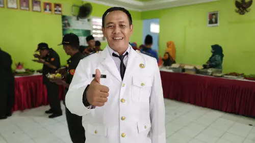 Upacara HUT Kemerdekaan RI Ke-77, Desa Tonjong Jadi Tuan Rumah