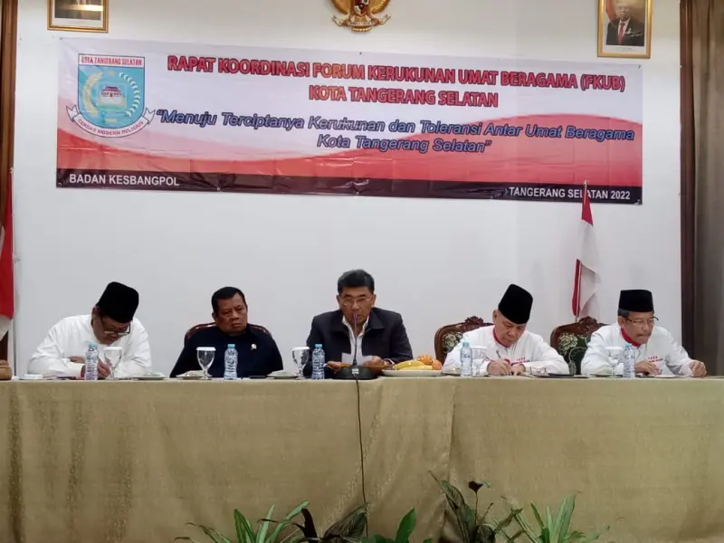Hantaran Jadi Simbol Kerukunan, Muncul Saat Rakor Kesbangpol dan FKUB Tangsel