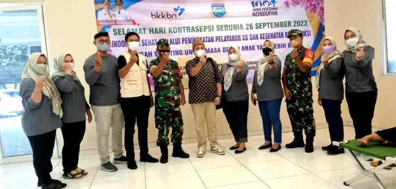 Hari Kontrasepsi Sedunia 2022, Koramil 07 Pondok Aren dan DP3AP2KB Tangsel Beri Layanan KB Gratis