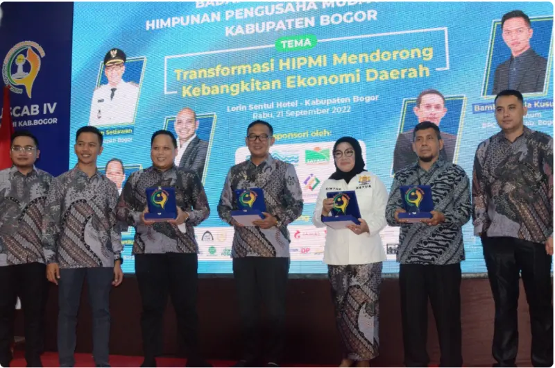 HIPMI Kabupaten Bogor Muscab,  Bupati Iwan Setiawan Beri Pesan