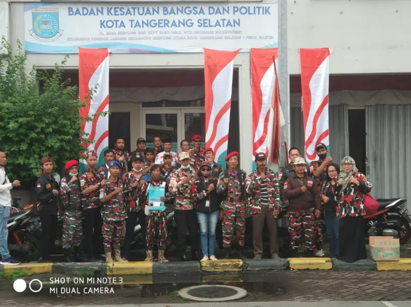 Jalin Sinergitas, LMP Marcab Tangsel Sambangi Kesbangpol