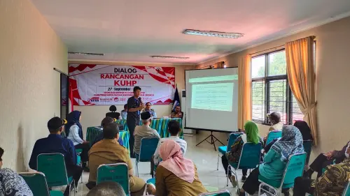 Kanwil Kemenkumham Banten Dialog Rancangan KUHP, Tampung Usulan