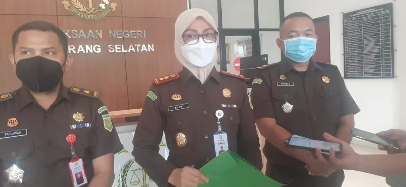 Kejari Tangsel Selesaikan Perkara Dugaan Dana PIP SMPN 17 Tangsel, Segera Serahkan Ke PN Tipikor Serang