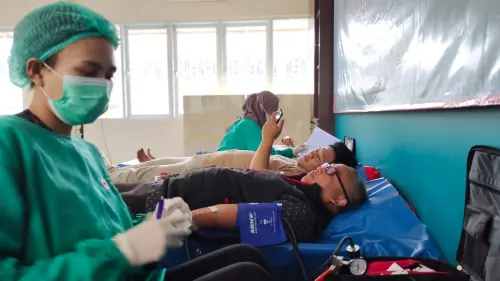 Peringati Haornas 2022, KONI Tangsel Gelar Donor Darah
